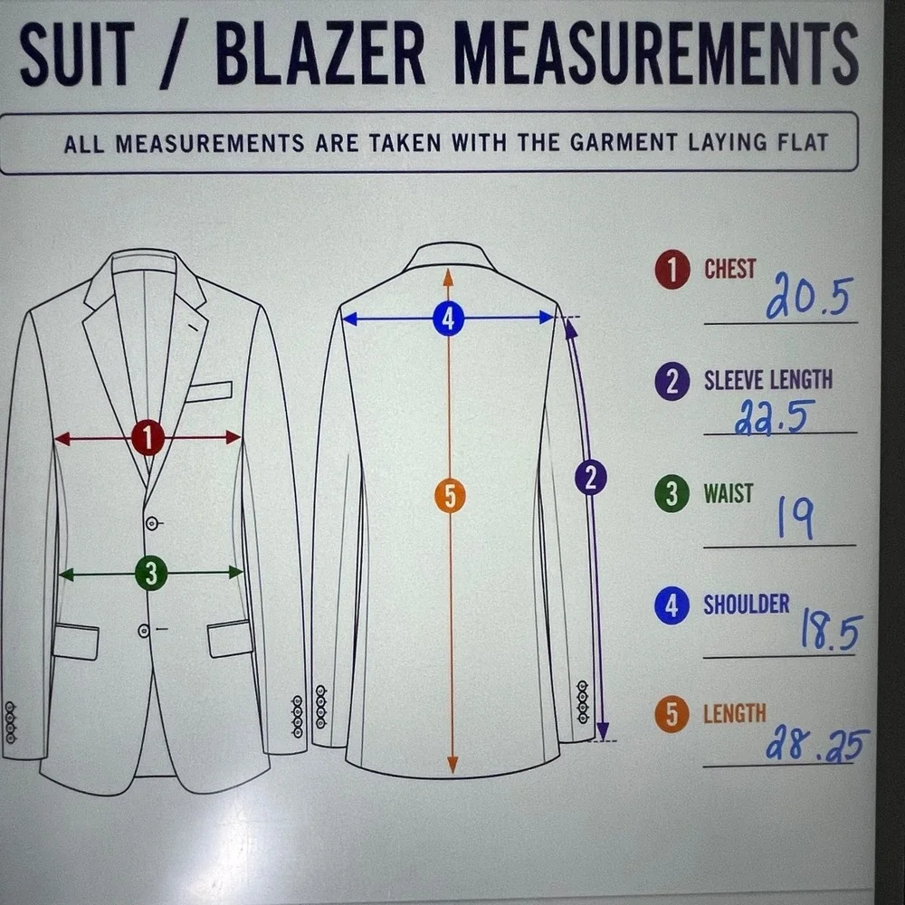 Jos. A. Bank Blazer Men 40 Short Gray Office Travel 1905 Tailored Fit Wool brrr°
